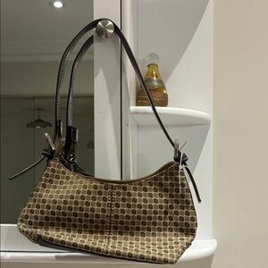 Nine & Co. Brown Geometric Shoulder Bag👵MT